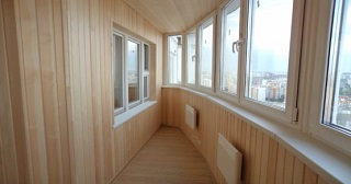 Отделка, остекление, утепление балконов в Кирово-чепецке от 206 руб. м/2.